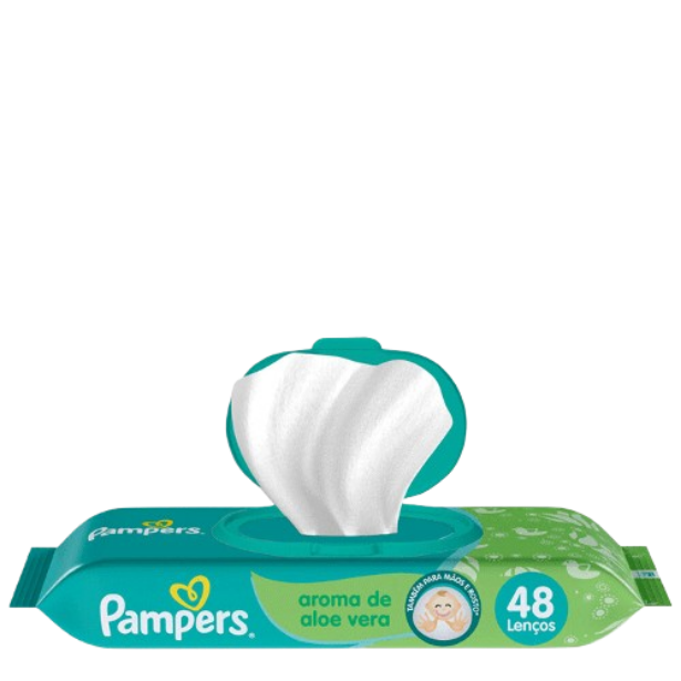 Toalha Umedecida Pampers c/ 48
