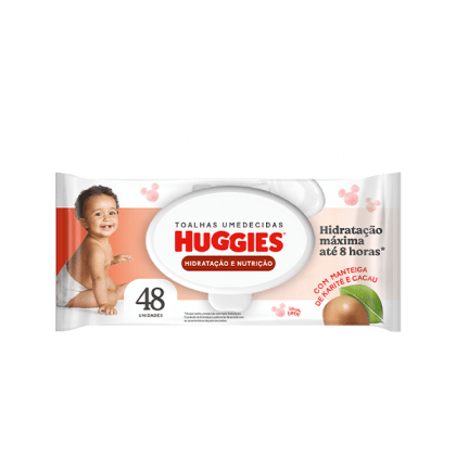 Toalha Umedecida Huggies c/ 48
