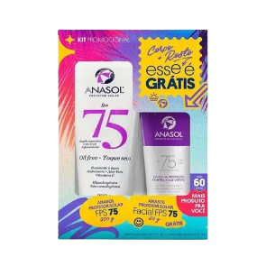 Kit Protetor Solar Anasol FPS75 Corporal + Facial