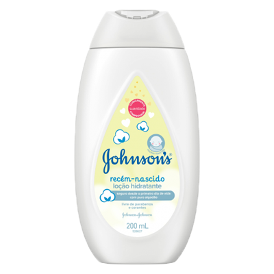 Loção Hidratante Recém-Nascido Johnson & Johnson 200ml