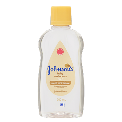 Óleo Baby Amêndoas Johnson & Johnson 200ml