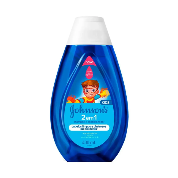 Shampoo Johnson & Johnson 2 em 1 Kids 400ml