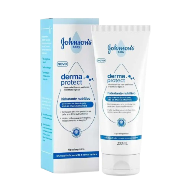Hidratante Nutritivo Johnson & Johnson Baby 200ml