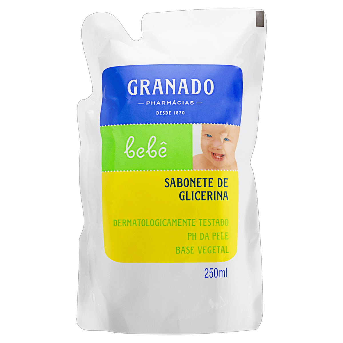 Sabonete Líquido de Glicerina 250ml - Refil