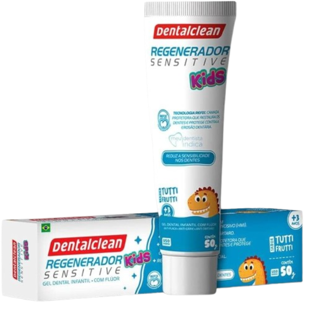 Gel Dental Infantil Regenerador Sensitive +3 Anos 50g