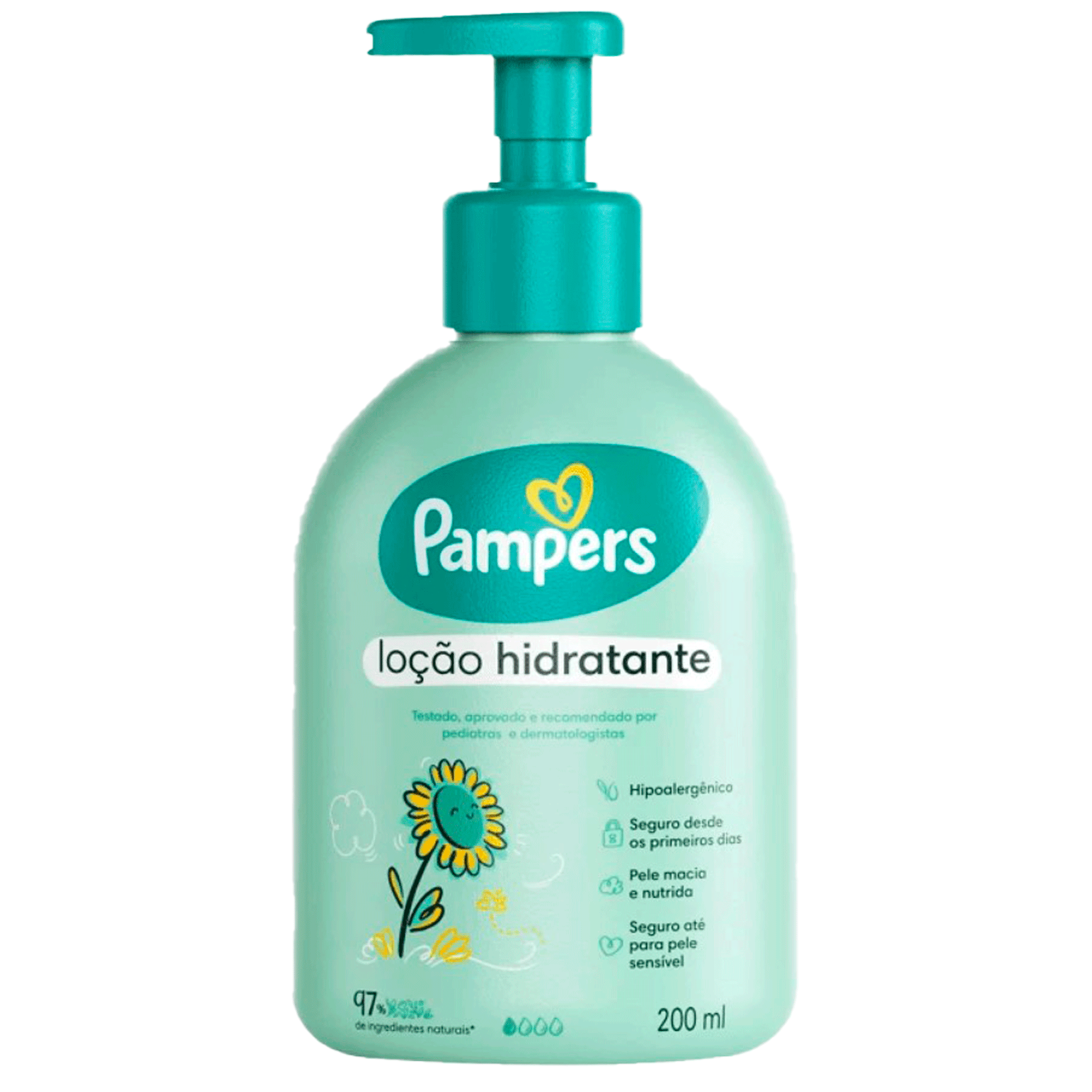 Loção Hidratante Pampers 200ml