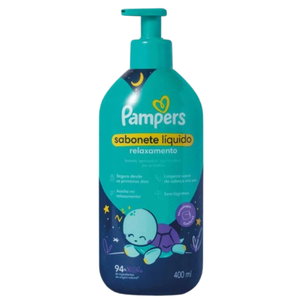 Sabonete Líquido Relaxamento Pampers 400ml