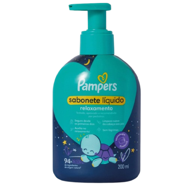 Sabonete Líquido Relaxamento Pampers 200ml