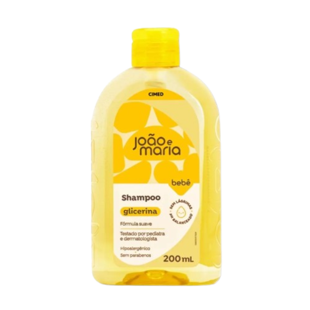 Shampoo de Glicerina Bebê João e Maria 200ml