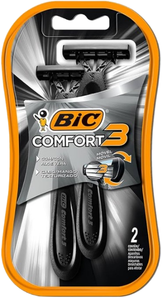 Aparelho Bic Comfort 3 c/ 2 Unidades