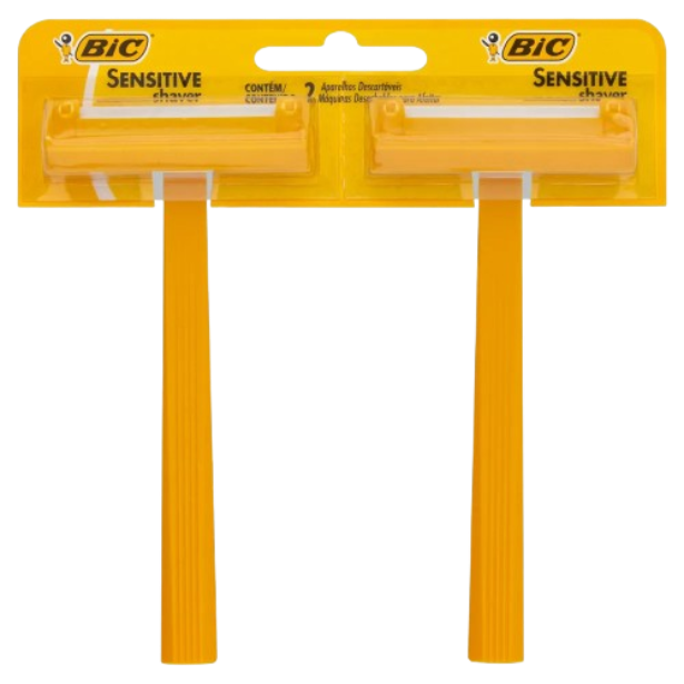 Aparelho Bic Sensitive Shaver c/ 2 Unidades
