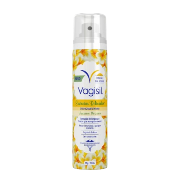 Desodorante íntimo Vagisil Essencias Delicadas 75ml