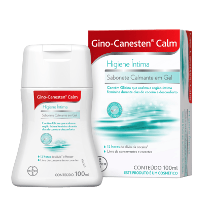 Sabonete Líquido Íntimo Gino-Canesten Calm 100ml