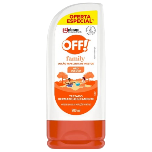 Repelente Loção OFF! Family 200ml