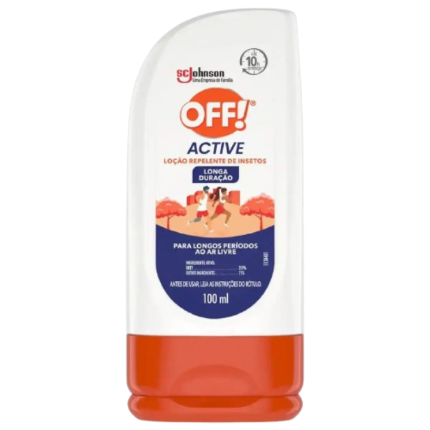 Repelente Loção OFF! Active 100ml