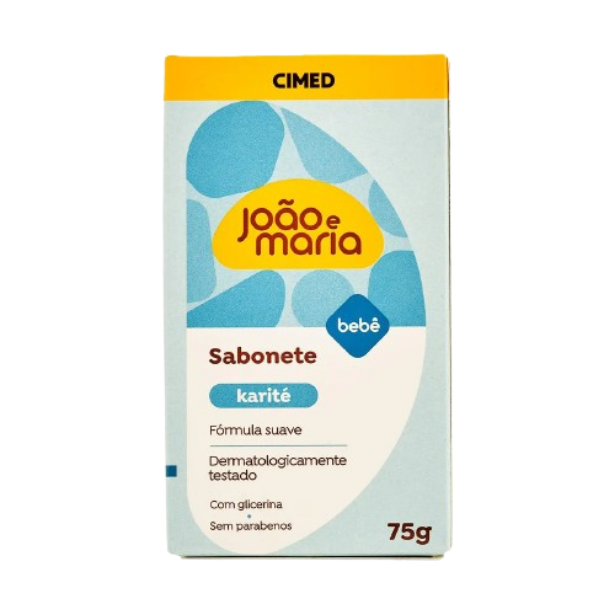 Sabonete em Barra de Karité Bebê João e Maria 75g