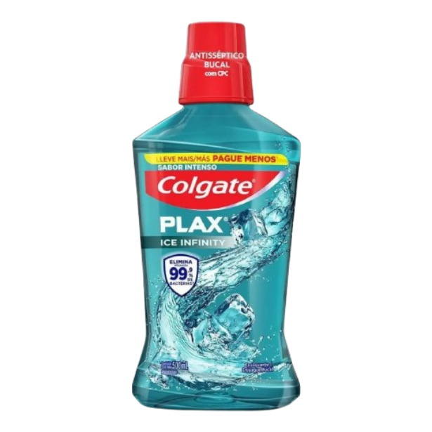 Enxaguante Bucal Colgate Plax - Ice Infinity 500ml