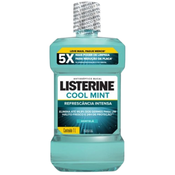 Enxaguante Bucal Listerine - Cool Mint 1L