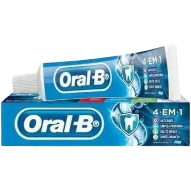 Creme Dental Oral-B 4 Em 1 - Menta 70g