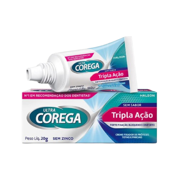 Creme Fixador Ultra Corega - Tripla Ação 8,5g