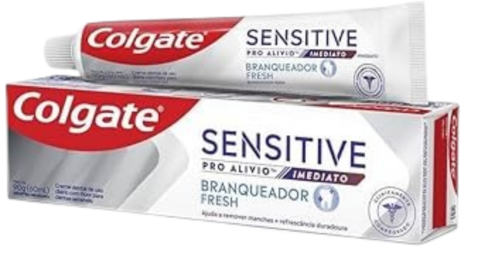 Creme Dental Colgate Sensitive Pro Alivio - Branqueador 110g