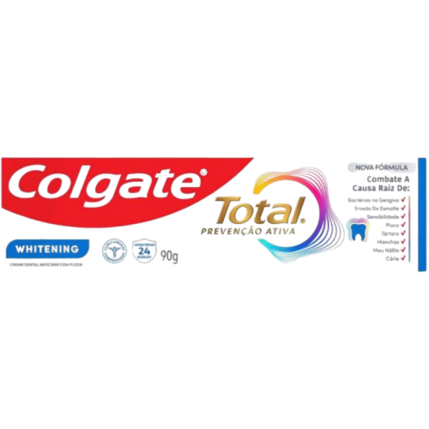 Creme Dental Colgate Total - Whitening 90g