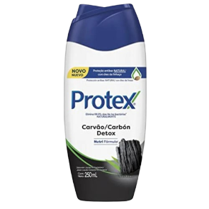 Sabonete Líquido Protex - Carvão Detox 250ml
