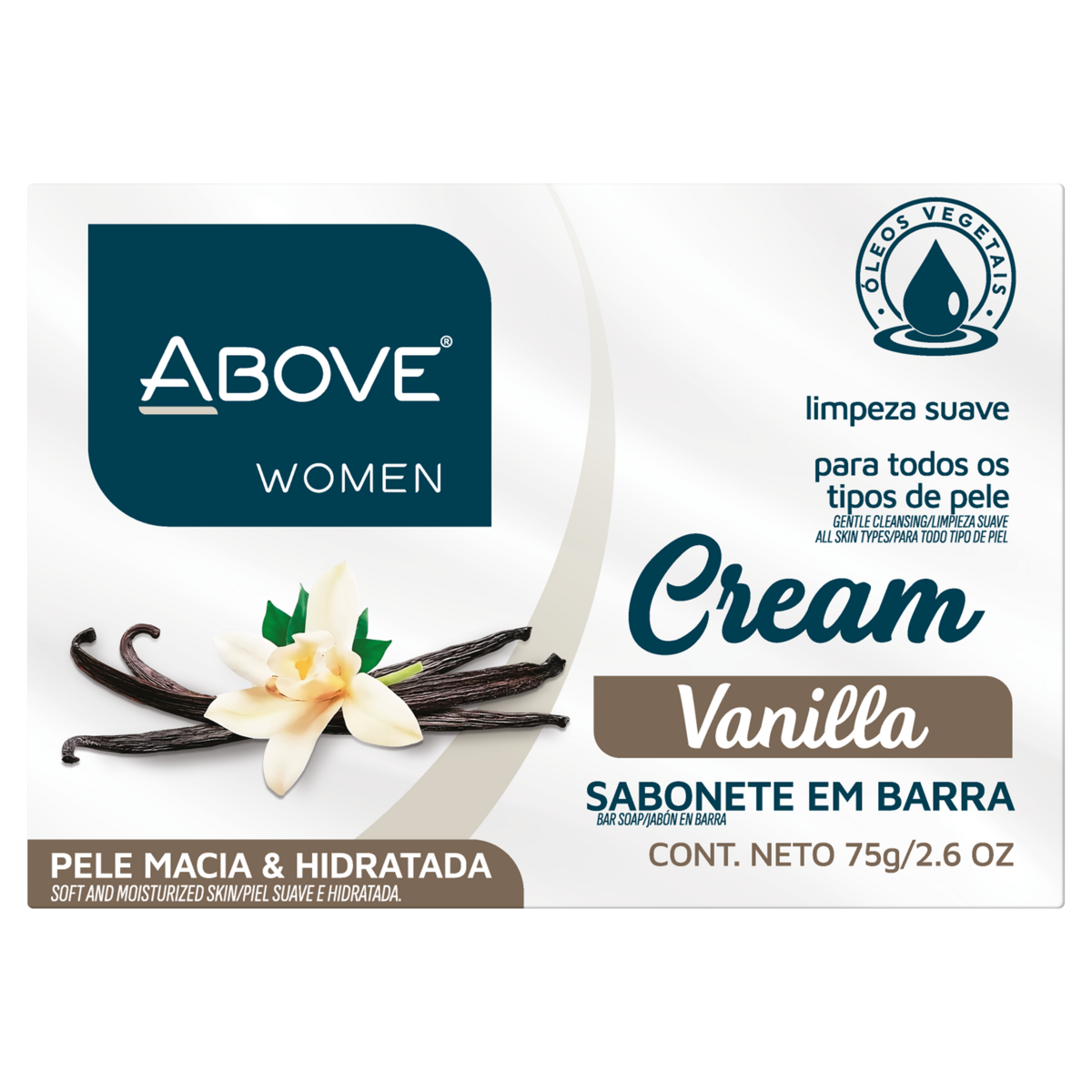 Sabonete Above Cream - Vanilla 75g