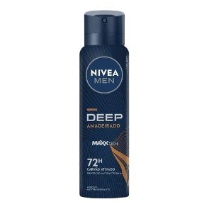 Desodorante Aerossol Nivea Masculino - Deep Amadeirado 150ml