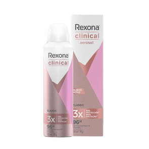 Desodorante Aerossol Rexona Clinical - Classic 150ml