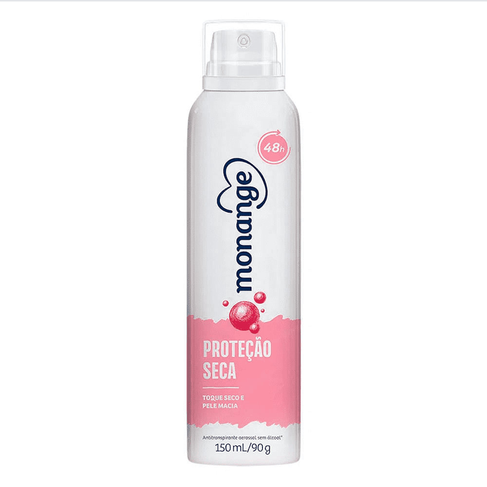Desodorante Aerossol Monange - Proteção Seca 150ml