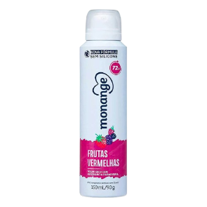 Desodorante Aerossol Monange - Frutas Vermelhas 150ml