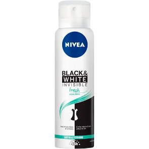 Desodorante Aerossol Nivea Black & White - Fresh 150ml