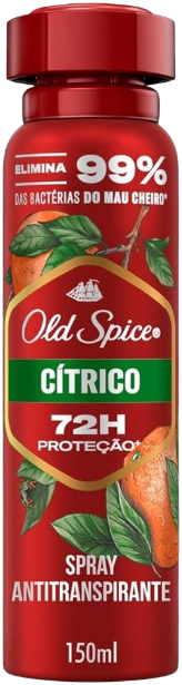 Desodorante Aerossol Old Spice Masculino - Cítrico 150ml
