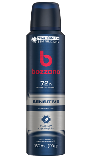 Desodorante Aerossol Bozzano Masculino - Sensitive 150ml