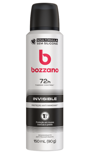 Desodorante Aerossol Bozzano Masculino - Invisible 150ml