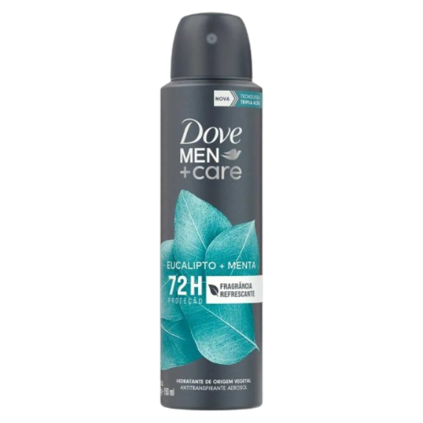 Desodorante Aerossol Dove Masculino - Eucalipto + Menta 150ml