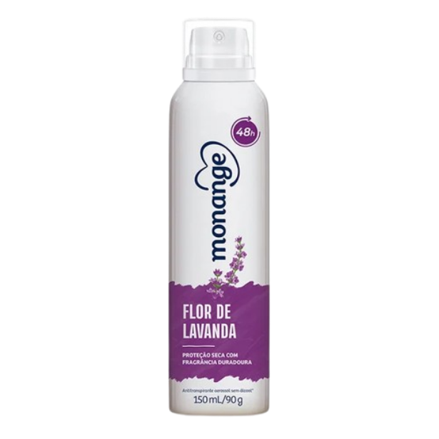 Desodorante Aerossol Monange - Flor de Lavanda 150ml