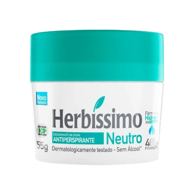 Desodorante em Creme Herbíssimo - Neutro 55g