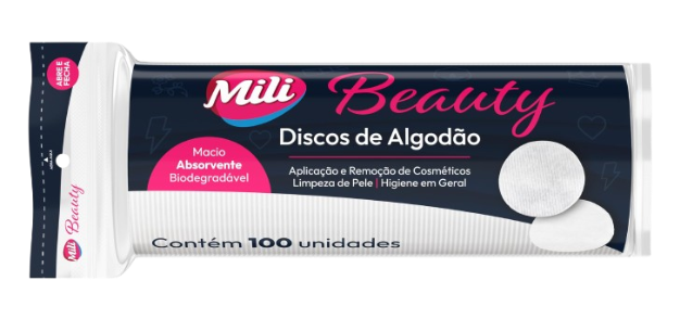 Discos de Algodão Mili - 100 Unid.