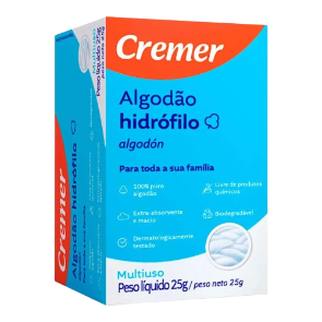 Algodão Hidrófilo Cremer 25g