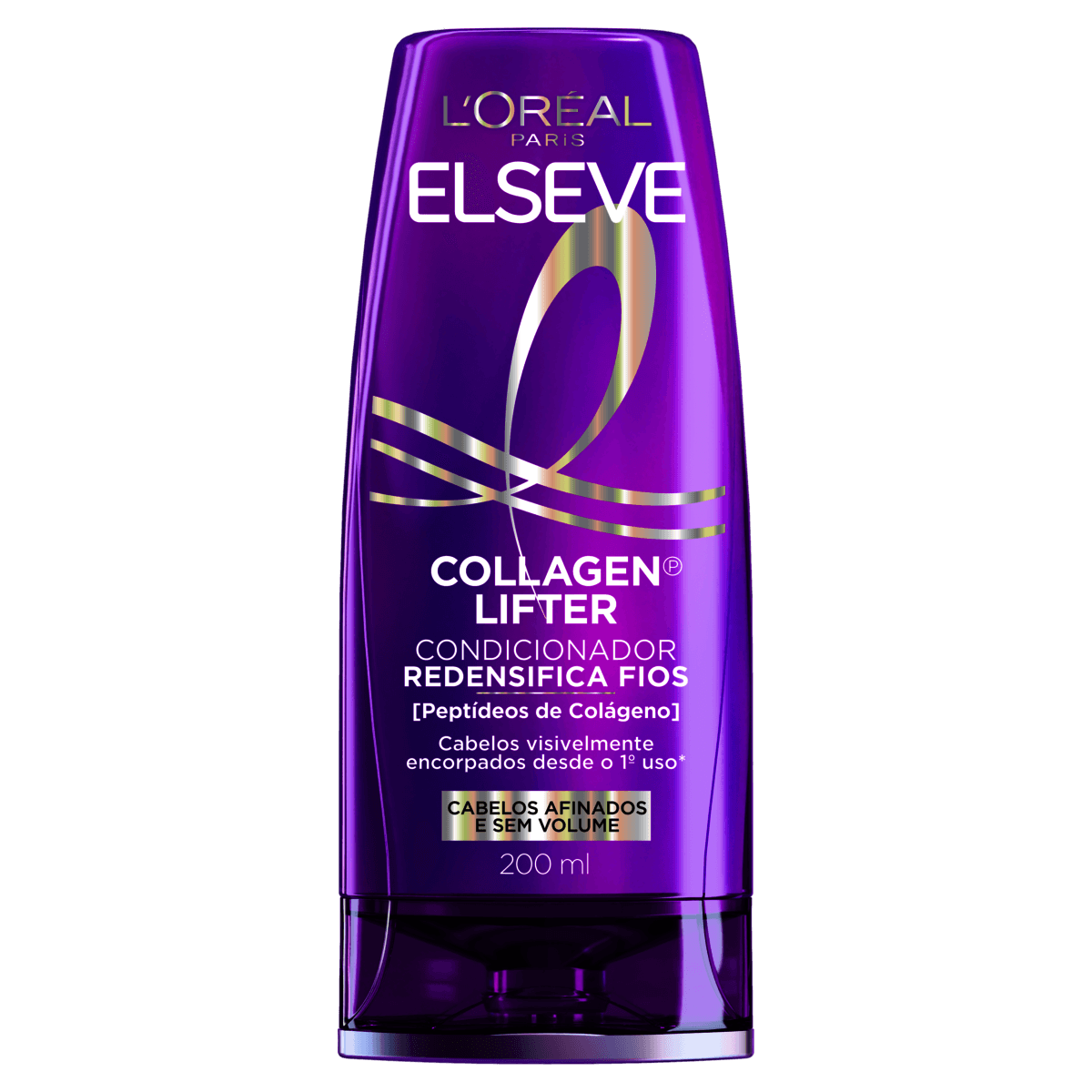 Condicionador Elseve Collagen Lifter Redensifica Fios - Cabelos Afinados e Sem Volume 200ml