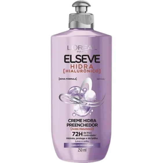 Creme Elseve Hidra Hialurônico Preenchedor - Cabelos Desidratados 250ml