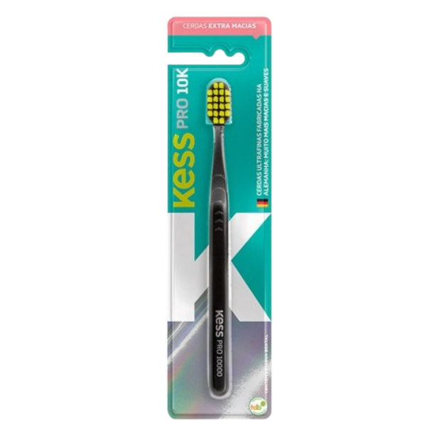 Escova Dental Kess Pro 10K - Extra Macia 1 Unid. Cores Diversas