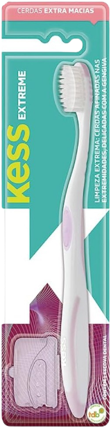 Escova Dental Kess Extreme - Extra Macia 1 Unid. Cores Diversas