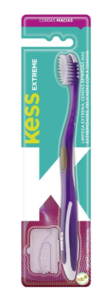 Escova Dental Kess Extreme - Macia 1 Unid. Cores Diversas