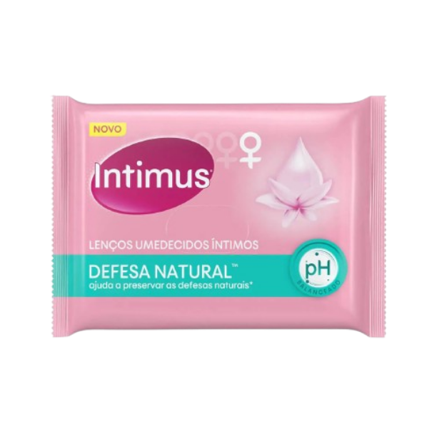 Lenço Umedecido Intumus - Defesa Natural 16 Unid.