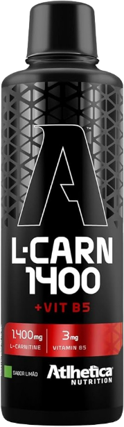 L-Carn 1400 + Vitamina B5 Atlhetica Nutrition - Limão 480ml