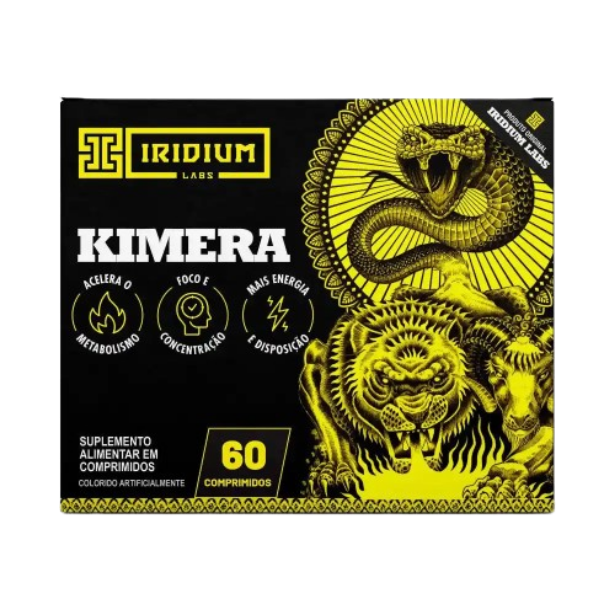 Kimera Iridium Labs - Acelera Metabolismo, Foco e Concentração 60 Comprimidos
