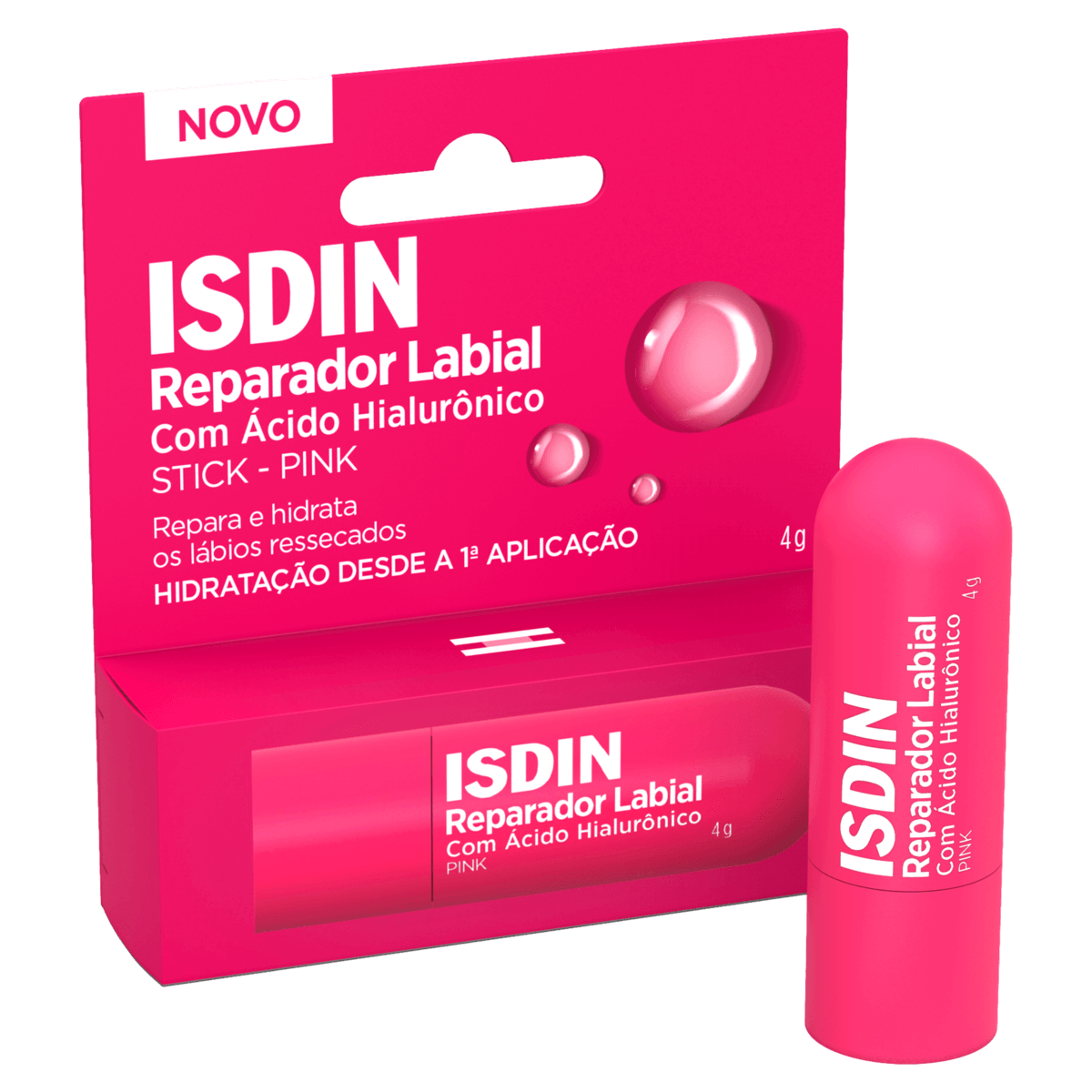 Reparador Labial ISDIN - Stick Pink 4g